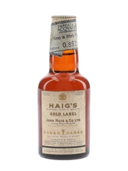Haig's Gold Label Bottled 1960s - Ferraretto 4.7cl / 44%