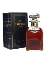 Hennessy Crystal Tome Decanter Bottled 1990s 70cl