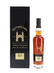 Fettercairn 1969 40 Year Old Signed Bottle 70cl / 40%