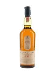 Lagavulin 16 Year Old Bottled 1980s-1990s - White Horse Distillers 75cl / 43%