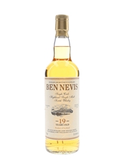 Ben Nevis 1996 19 Year Old Cask 1424 Bottled 2016 - Private Cask Bottling 70cl / 51.8%