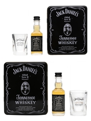 Jack Daniel's Old No.7 Gift Box With Shot Glass 2 x 5cl
