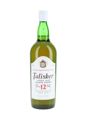 Talisker 12 Year Old Bottled 1980s - The Distillers Agency 100cl / 43%