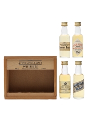Assorted Single Malt Scotch Whisky St. Michael 4 x 5cl
