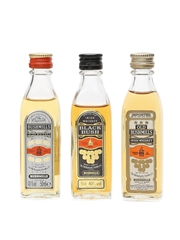 Assorted Bushmills Whiskey  3 x 5cl