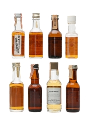 Assorted North American Whiskey  8 x 5cl