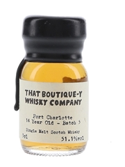 Port Charlotte 14 Year Old Batch 5 That Boutique-y Whisky Company 3cl / 51.1%