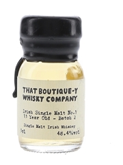 Irish Single Malt No.1 13 Year Old Batch 2 That Boutique-y Whisky Company 3cl / 48.4%