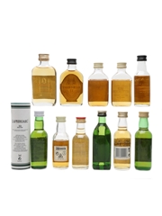 Assorted Single Malt Scotch Whisky inc. Talisker 100 PROOF 11 x 5cl