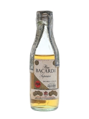 Bacardi Carta De Oro Bottled 1960s-1970s - Wax & Vitale 4.7cl / 40%