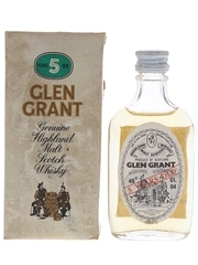 Glen Grant 5 Year Old Bottled 1970s - Giovinetti 4cl / 40%