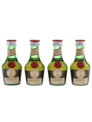 Benedictine DOM Bottled 1960s-1970s - Cedal 4 x 3cl / 43%