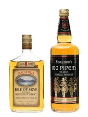 MacLeod's 8 Years Old & Seagram's 100 Pipers