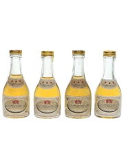 De Royanne 3 Star Bottled 1960s-1970s 4 x 3.5cl / 40%