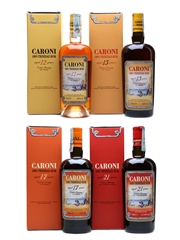 Caroni 1996, 1998 & 2000 Extra Strong Trinidad Rum Bottled 2012, 2013, 2015 & 2017 - Velier 4 x 70cl