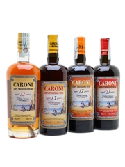 Caroni 1996, 1998 & 2000 Extra Strong Trinidad Rum Bottled 2012, 2013, 2015 & 2017 - Velier 4 x 70cl