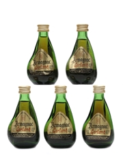 Gerland VO Armagnac Bottled 1970s - Wax & Vitale 5 x 3cl / 40%