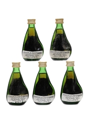 Gerland VO Armagnac Bottled 1970s - Wax & Vitale 5 x 3cl / 40%
