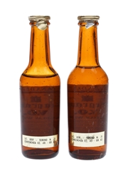 Seagram's VO Bottled 1970s 2 x 4cl / 43%