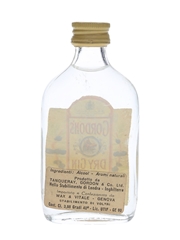 Gordon's Dry Gin Bottled 1970s - Wax & Vitale 3.98cl/ 40%
