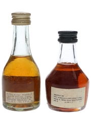 Marquis De Montesquiou & Pellison Pere Bottled 1970s - Rinaldi 2 x 3cl / 40%