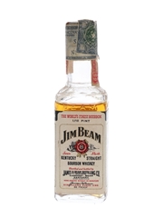 Jim Beam 4 Year Old Bottled 1960s - Spirit 4.7cl / 43%