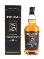 Springbank 32 Year Old Bottled 1990s 70cl / 46%