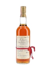 Macallan 1950 Handwritten Label Bottled 1980s - Rinaldi 75cl / 43%