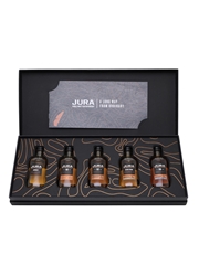 Jura Miniature Set Journey, 10 Year Old, 12 Year Old, Seven Wood & 18 Year Old 5 x 5cl