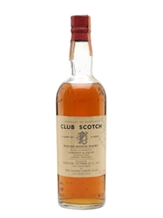 Club Scotch Bottled 1940s 75cl
