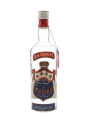 Smirnoff Red Label Bottled 1950s - Cinzano 75cl / 50%