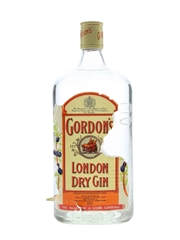 Gordon's London Dry Gin Bottled 1970s-1980s - South Africa 100cl