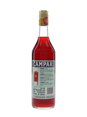 Campari Bitter Bottled 1980s-1990s 70cl / 25%