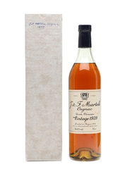 J & F Martell 1939 Grande Champagne Early Landed Cognac 70cl