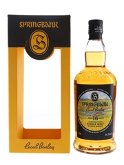 Springbank 1999 16 Year Old Local Barley Bottled 2016 70cl / 54.3%