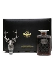 Glenfiddich 30 Years Old Crystal Decanter & Silver Stag Head 75cl