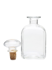 Whisky Decanter With Stopper  16cm x 9.5cm x 9.5cm