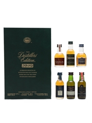 Classic Malts Distillers Edition Set Dalwhinnie 1980, Talisker 1986, Glenkinchie 1986, Cragganmore 1984, Lagavulin 1979, Oban 1980 6 x 5cl