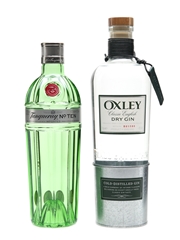 Tanqueray No Ten & Oxley Dry Gin 70cl & 100cl 