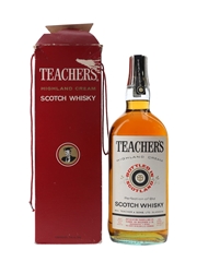 Teacher's Highland Cream Bottled 1960s-1970s - Mahler-Besse & Co 94.63cl / 43%