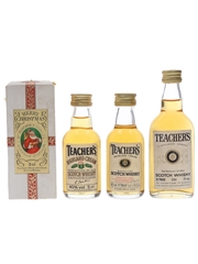 Teacher's Highland Cream Bottled 1970s & 1980s 5cl & 5.6cl / 40%