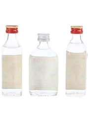 Beefeater London Dry Gin Bottled 1960s-1970s 3 x 5cl / 40%