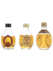 Haig's Dimple, 12 & 15 Year Old Bottled 1970s & 1980s 3 x 5cl / 40%