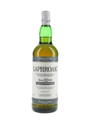 Laphroaig 10 Year Old Straight From The Wood Bottled 1990s 100cl / 57.3%