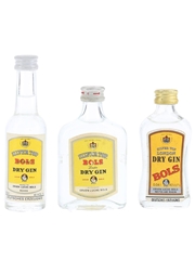 Bols Silver Top Dry Gin  3 x 4cl-5cl / 40%