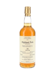 Highland Park 1962 24 Year Old Bottled 1986 - Corti Brothers - Signed Bottle 75cl / 43%