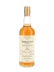 Highland Park 1962 24 Year Old Bottled 1986 - Corti Brothers - Signed Bottle 75cl / 43%