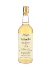 Highland Park 1966 20 Year Old Bottled 1986 - Corti Brothers - Signed Bottle 75cl / 43%