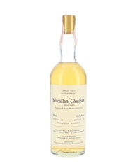 Macallan Glenlivet 1963 Bottled 1983 - Narsai's Restaurant & Corti Brothers - Signed Bottle 75cl / 46%