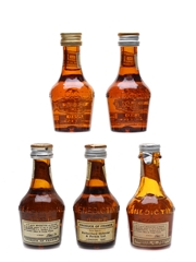 Benedictine B And B Bottled 1970s 5 x 3cl